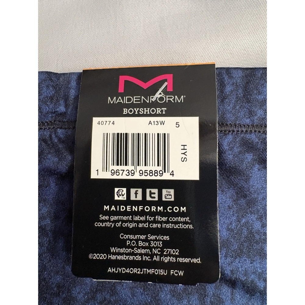 NEW Maidenform Dream Collection Boyshort 40774 Multicolored Womens Small 4 Pair - Picture 3 of 7